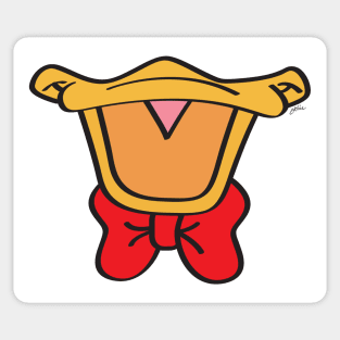 Donald's Smile (for Face mask) Sticker